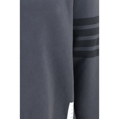 Thom Browne Gray Cotton Sweatshirt