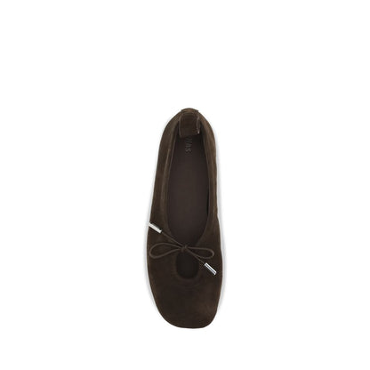 Alohas Brown Goatskin Ballet Flats