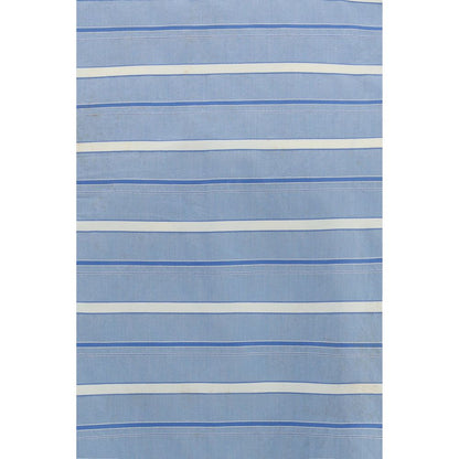 Shirt by Prada for men in cotton blue, pearl, patterned & signature features an architectural silhouette with a refined and elegant for a architectural look.