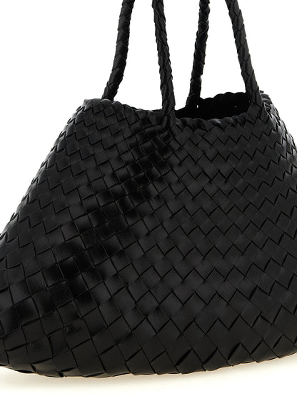 Dragon Diffusion Black Calfskin Handbag
