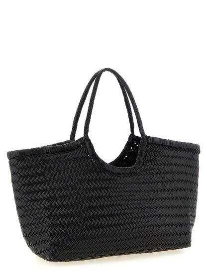 Dragon Diffusion Black Cowhide Shoulder Bag