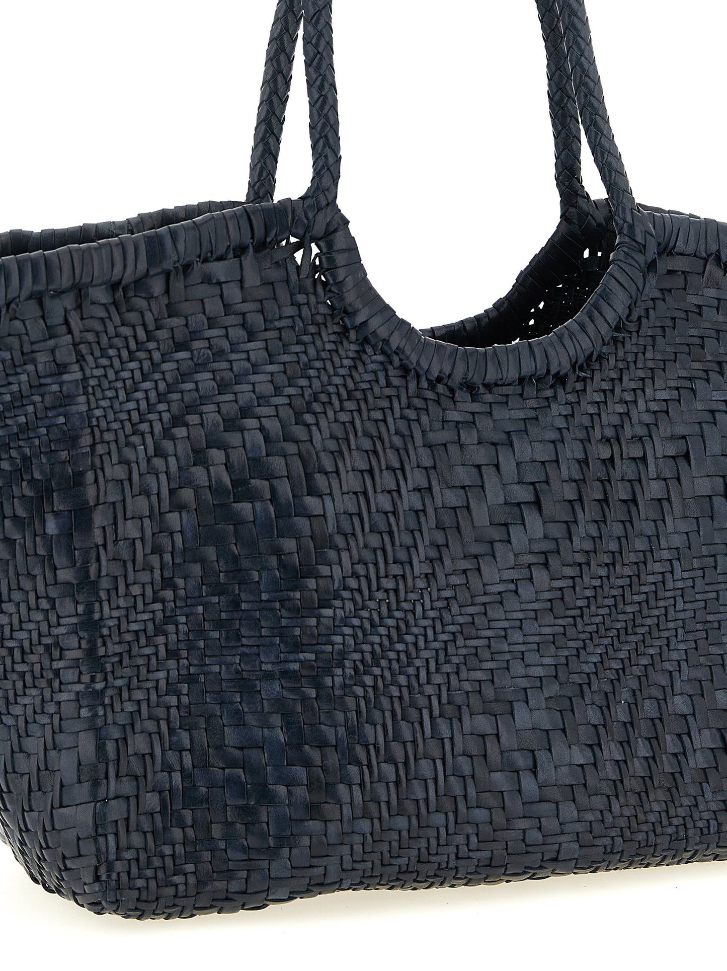 Dragon Diffusion Blue Calfskin Handbag