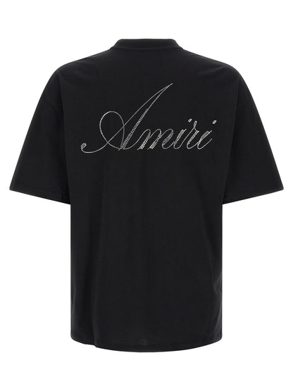 Amiri Black Cotton T-Shirt