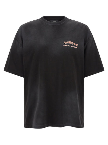Amiri Black Cotton T-Shirt