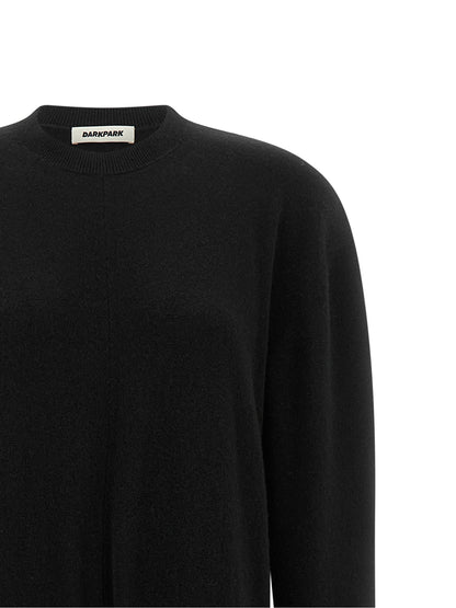 Darkpark Black Merino Wool Sweatshirt