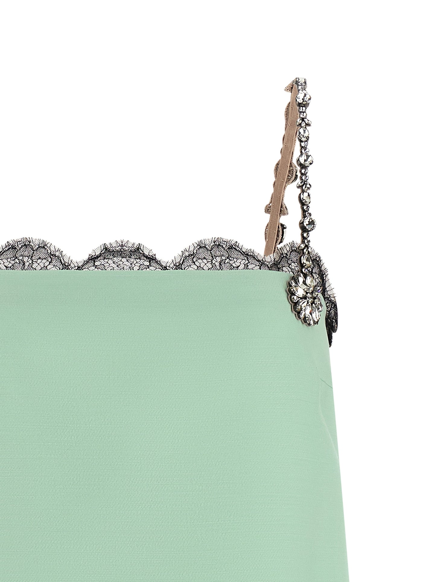Valentino Garavani Bicolor Virgin Wool Short Dress