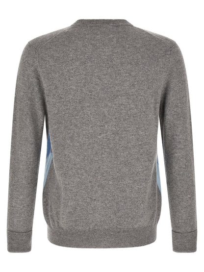 Ballantyne Gray Cashmere Cardigan