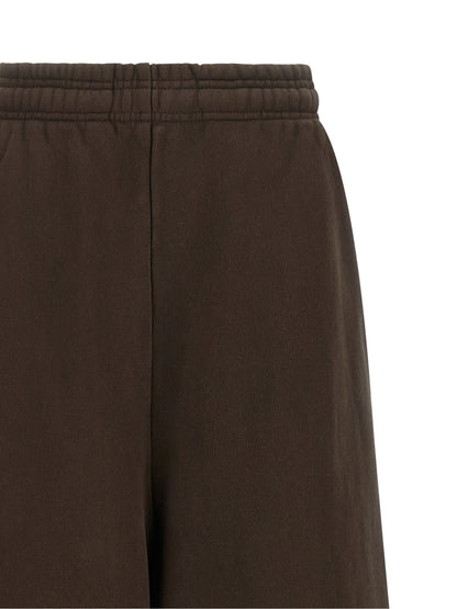 Entire Studios Brown Cotton Joggers (Workout Pants)