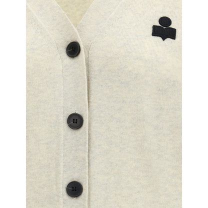 Isabel Marant Étoile White Cotton Cardigan