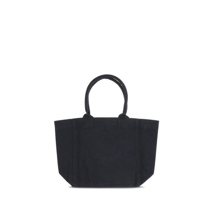 Isabel Marant Black Cotton Shoulder Bag