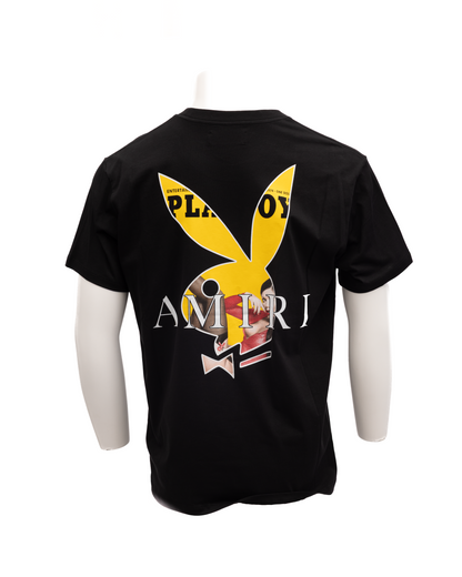 Amiri Black Cotton T-Shirt