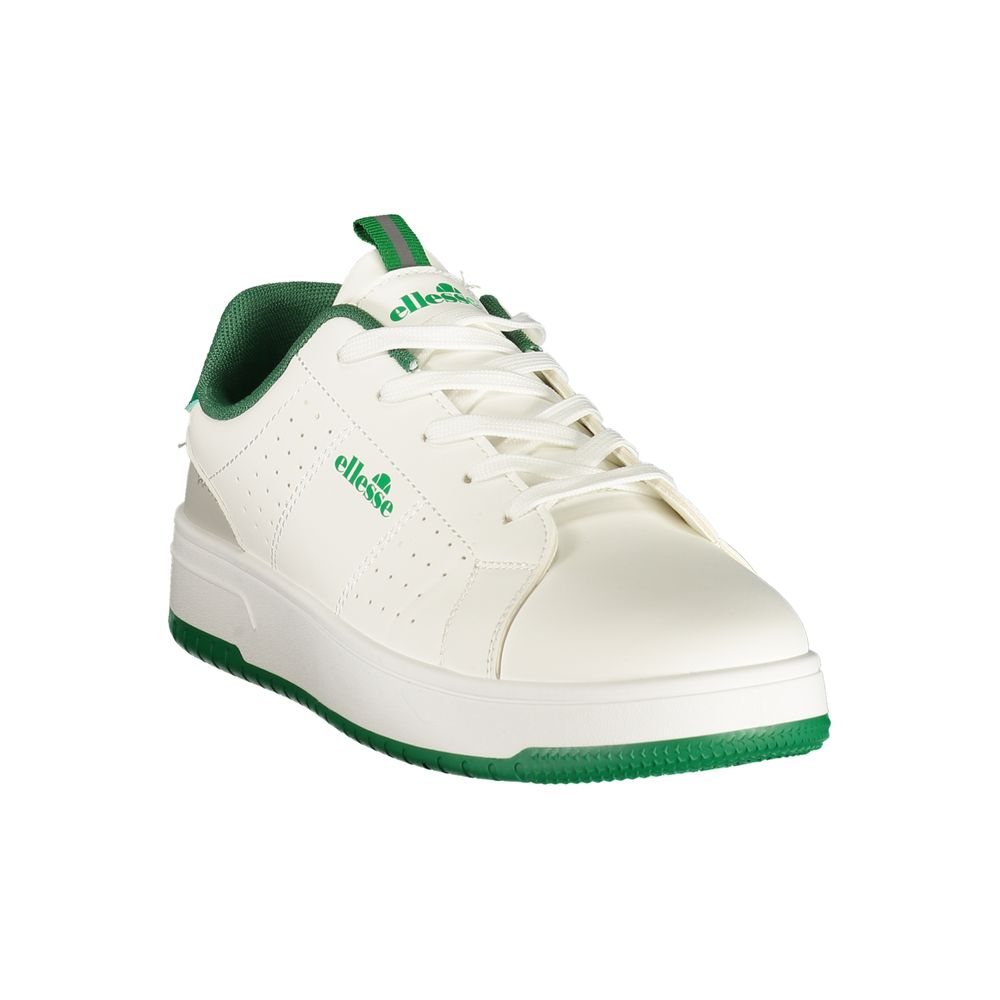 Ellesse White Polyurethane Men's Sneaker