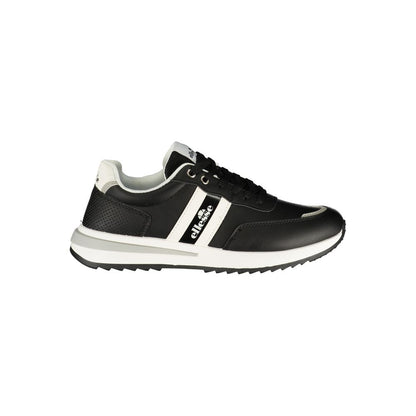 Ellesse Black Polyurethane Men's Sneakers