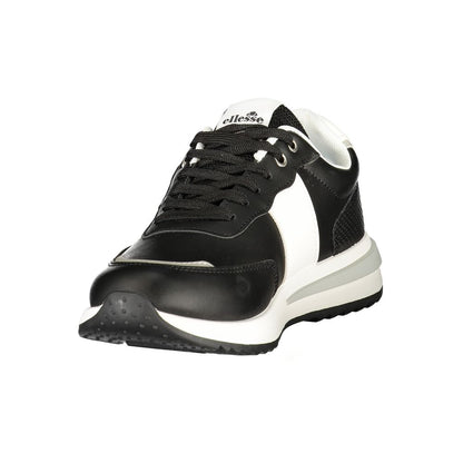 Ellesse Black Polyurethane Men's Sneakers