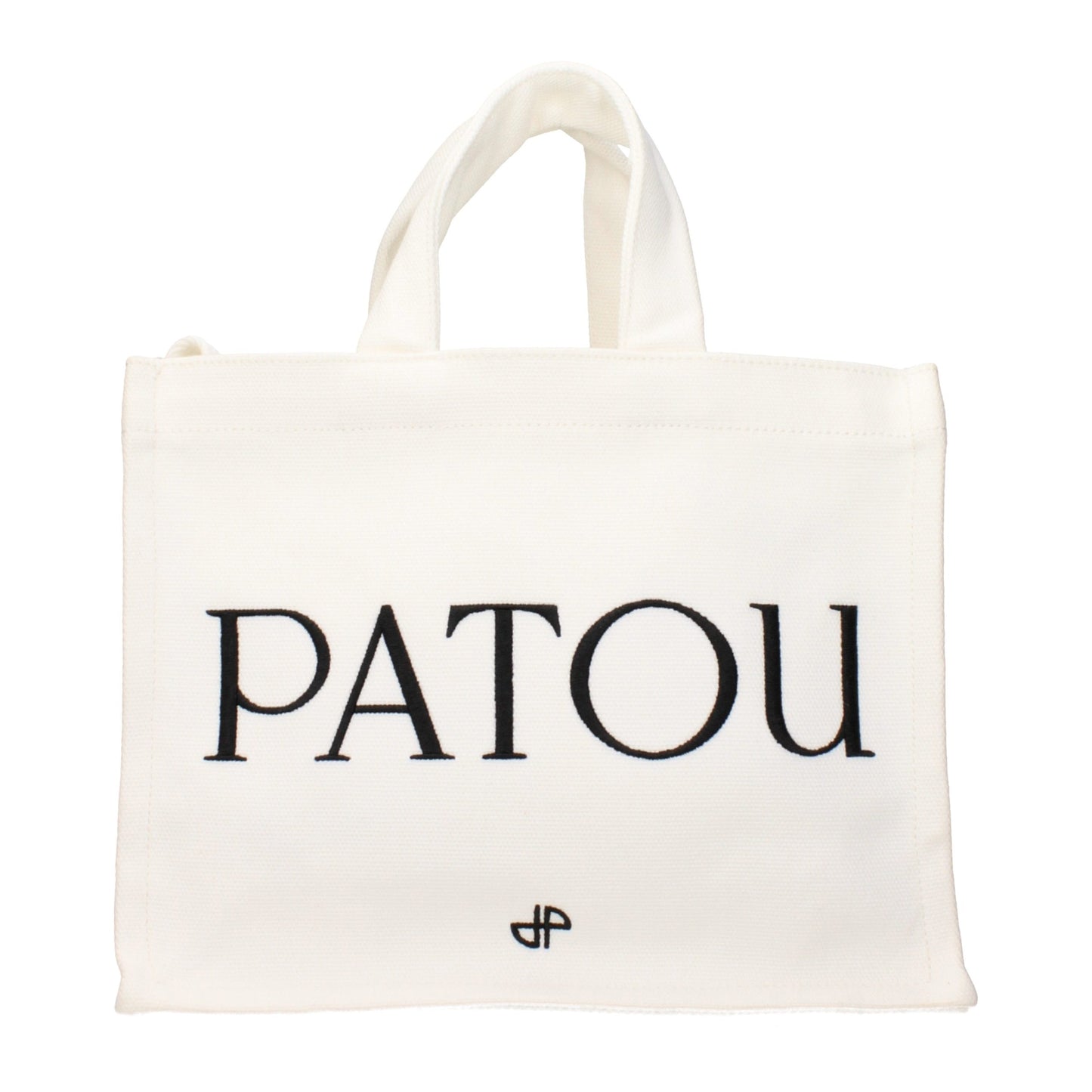 Patou White Fabric Handbag