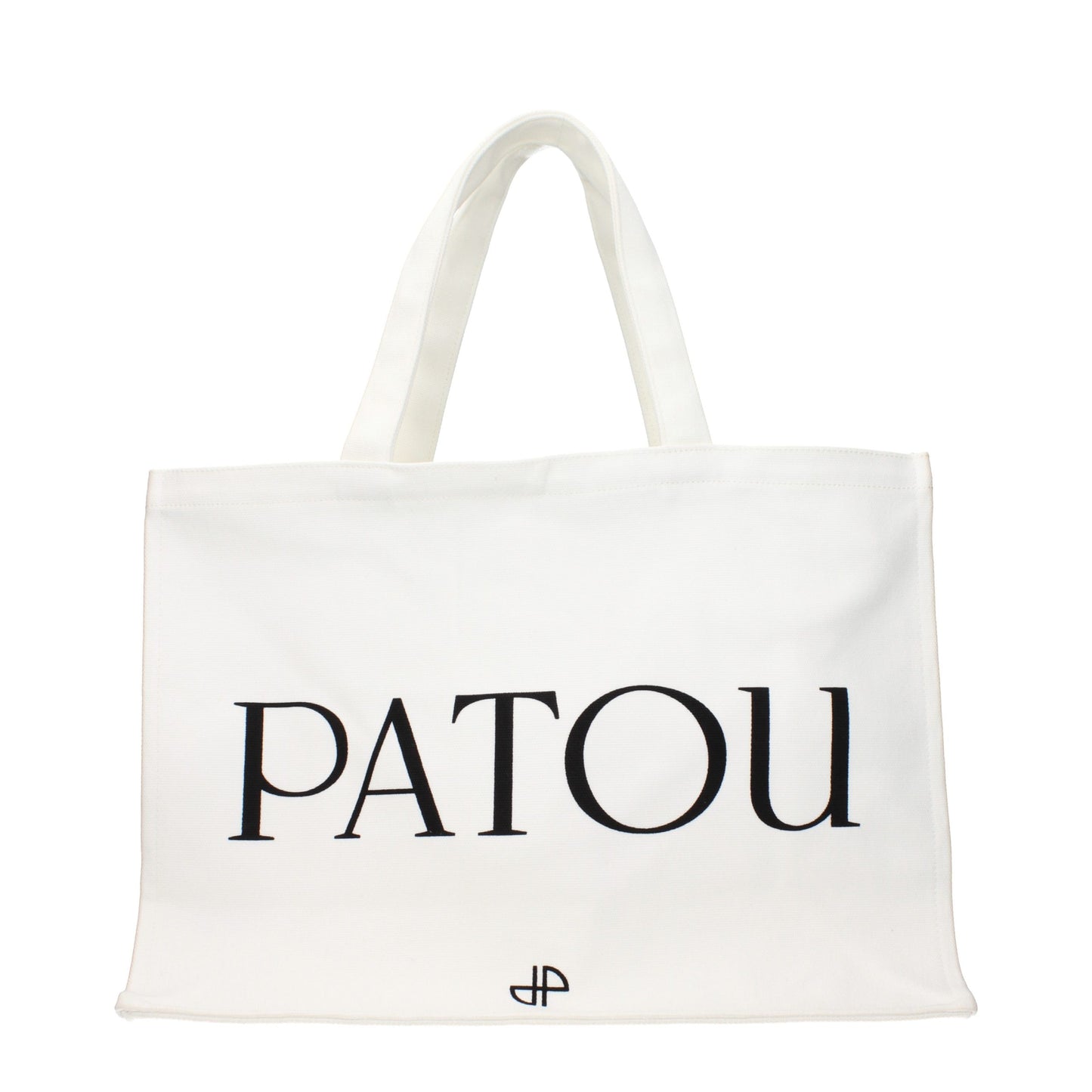 Patou White Fabric Handbag