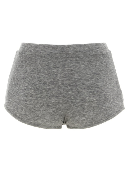 Entire Studios Gray Tencel Bermuda Shorts