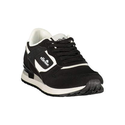 Ellesse Men's Athletic Polyester & Polyurethane Sneakers - Black White