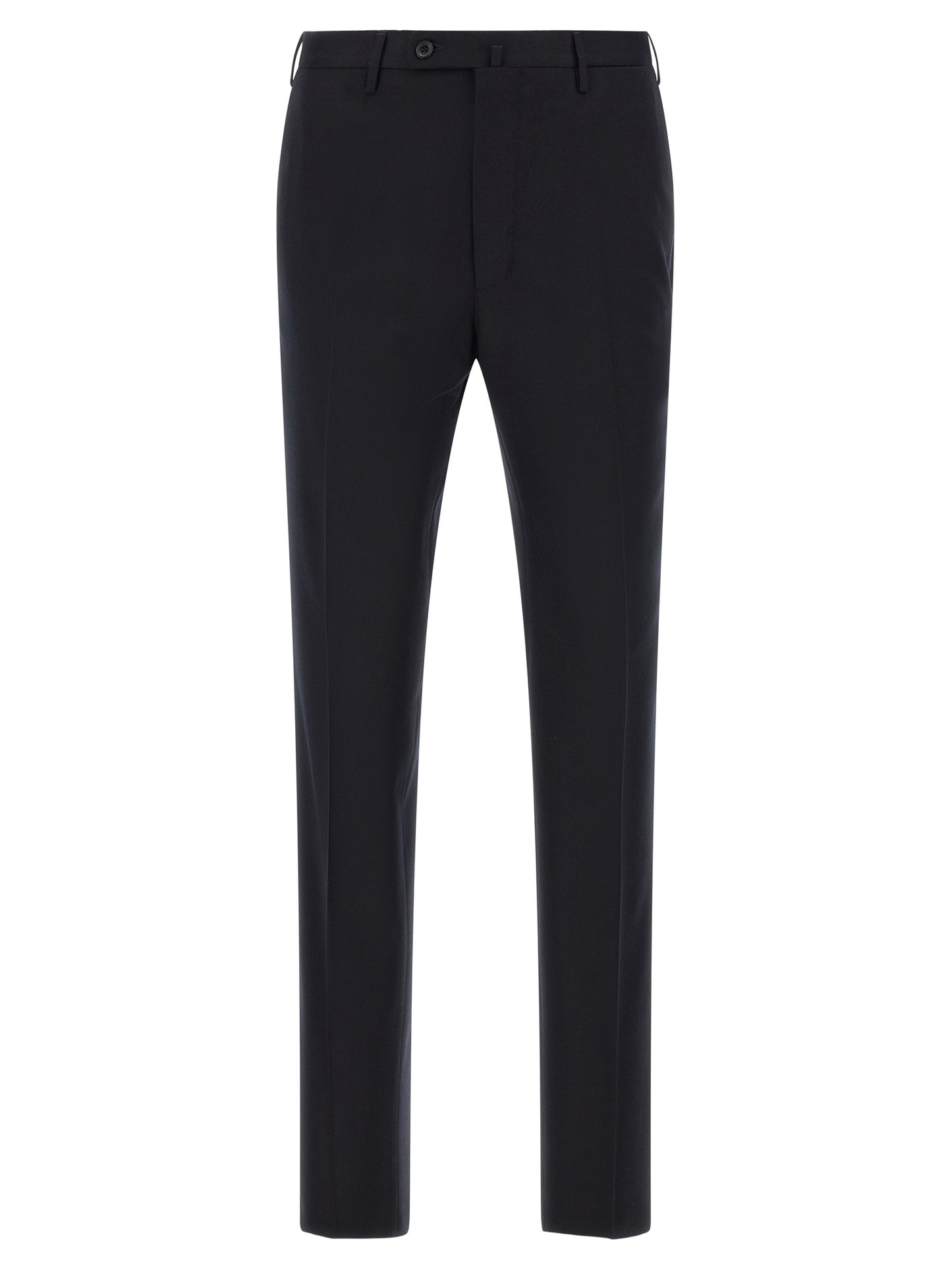 Incotex Blue Virgin Wool Dress Pants