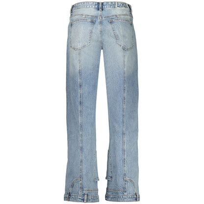 Desigual Azzurro Cotton Womens Jeans