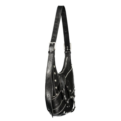 Desigual Nero Poliuretano Donna Bag