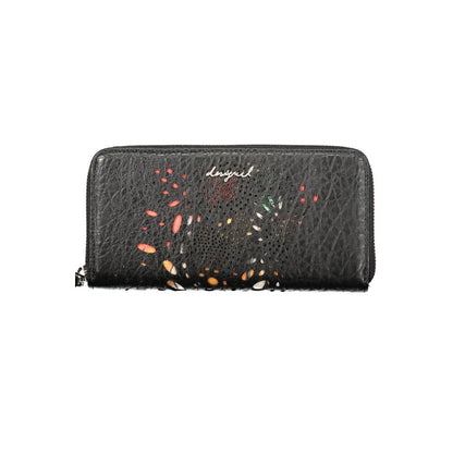 Desigual Nero Polyurethane Womens Wallet