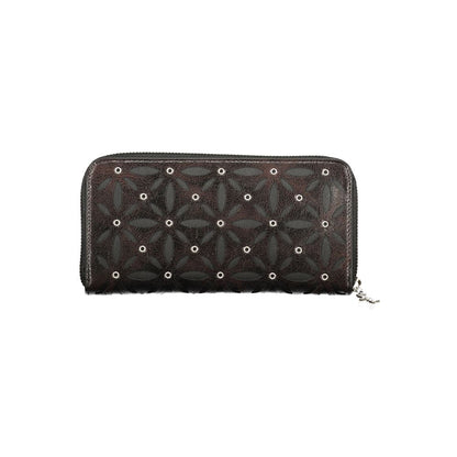Desigual Black Polyethylene Wallet