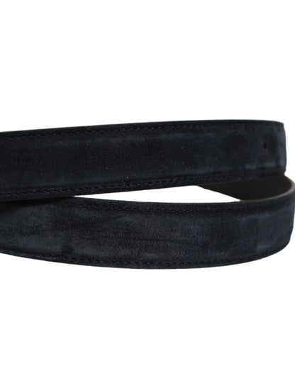 Dolce & Gabbana Calf Leather Belt - Black Gold