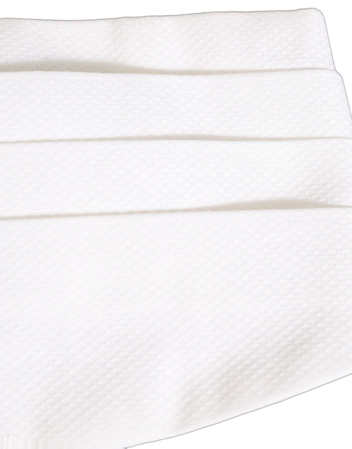 Dolce & Gabbana Cotton Cummerbund - White