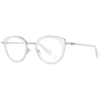 Moncler White Metal Glasses (Frames)