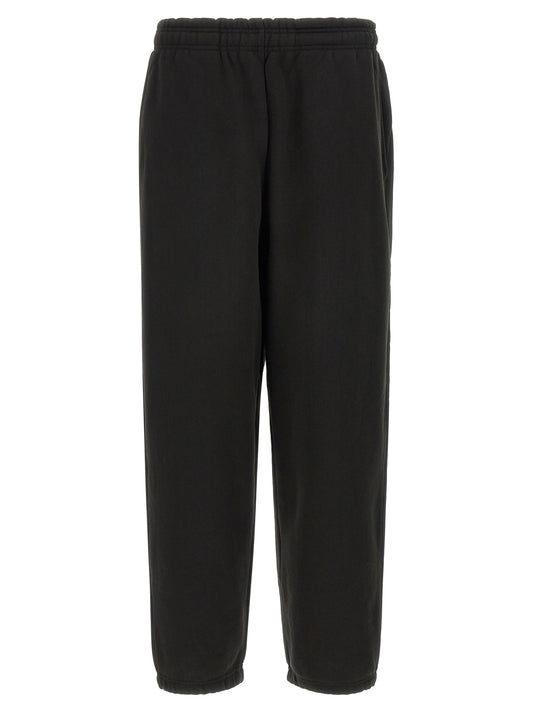 Joggers by Entire Studios for men in cotton black presents a refined pantology silhouette, artfully defined by a refined pantology relaxed-fit, long, and a sophisticated .