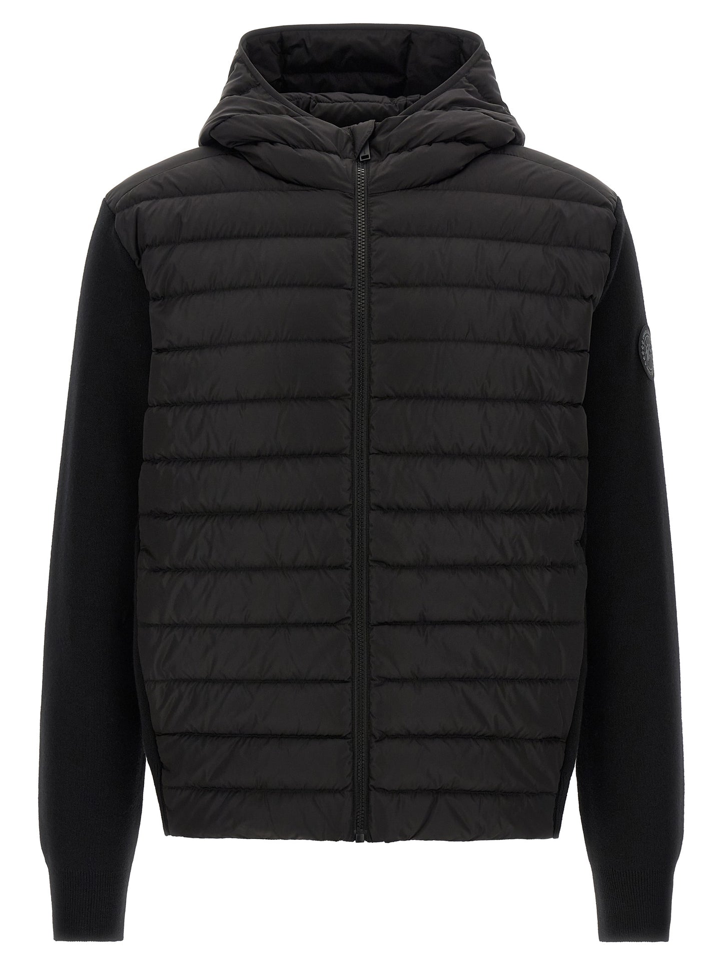 Canada Goose Black Wool Full-Length Jacket