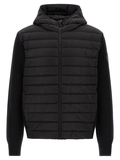 Canada Goose Black Wool Full-Length Jacket