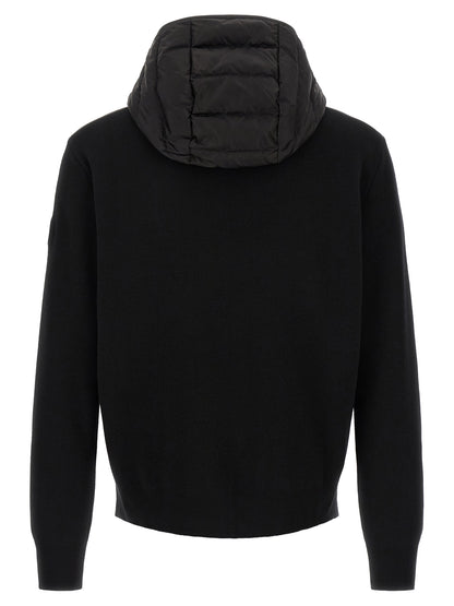 Canada Goose Black Wool Full-Length Jacket