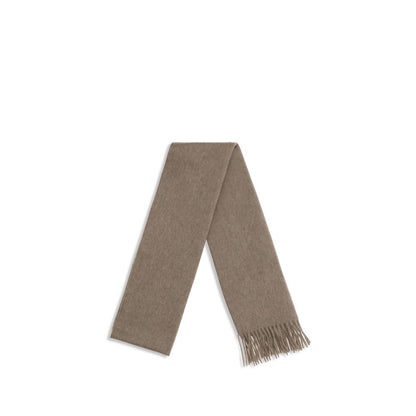 Max Mara Cashmere Shawl Fringes Scarf - Beige