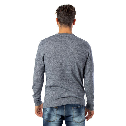 Jack Jones Blue Cotton Sweatshirt