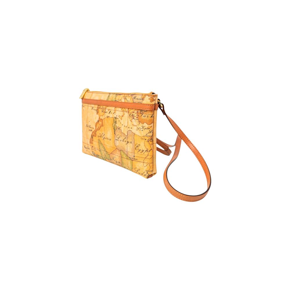 Alviero Martini Prima Classe Beige Leather Handbag