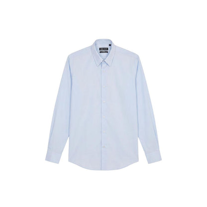 Antony Morato Blue Cotton Dress Shirt