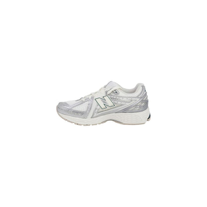 New Balance Silver Fabric Athletic Sneakers