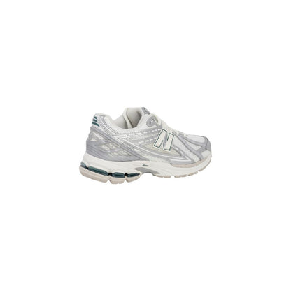 New Balance Silver Fabric Athletic Sneakers
