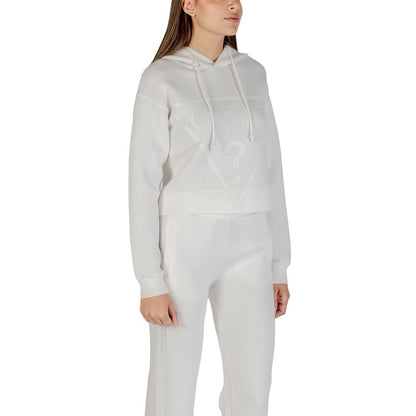 Guess Active Cream Viscose Hoodie