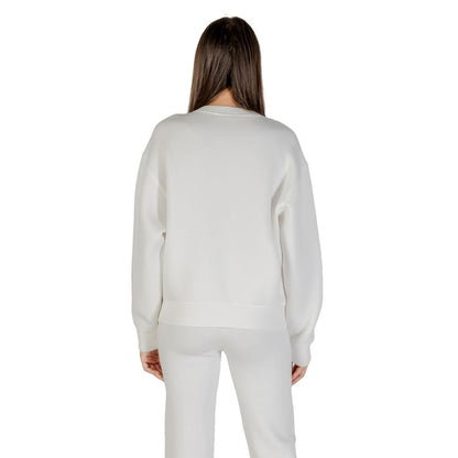 Guess Active Cream Viscose Sweatshirt