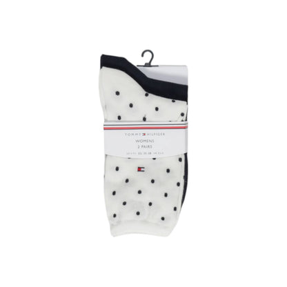 Tommy Hilfiger White Cotton Socks
