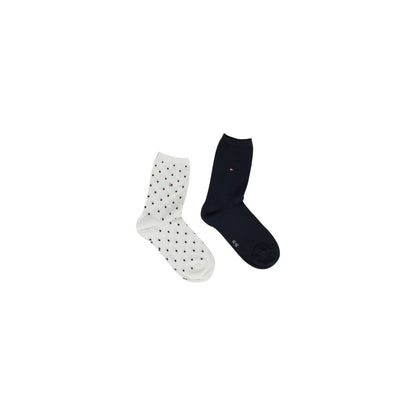 Tommy Hilfiger White Cotton Socks