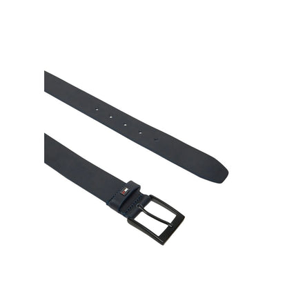 Tommy Hilfiger Blue Leather Regular Belt