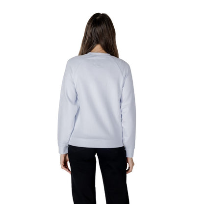 Armani Exchange White Viscose Sweatshirt