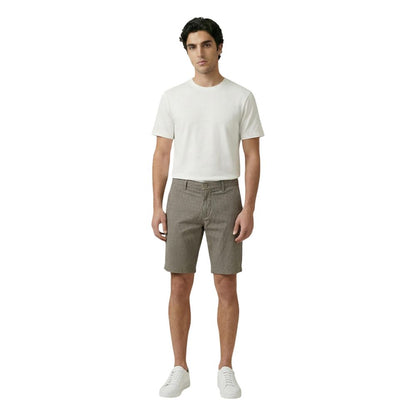 Armani Exchange Beige Cotton Shorts