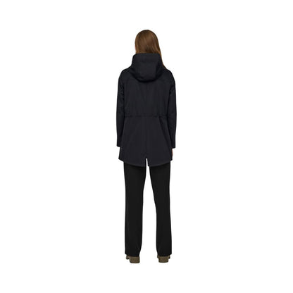 Only Black Polyester Parka