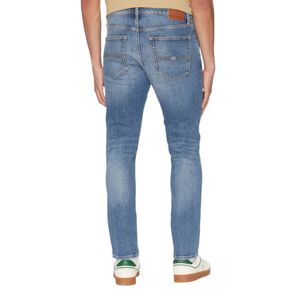 Tommy Hilfiger Jeans Blue Recycled Cotton Skinny Jeans