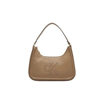 Calvin Klein Beige Polyethylene Handbag